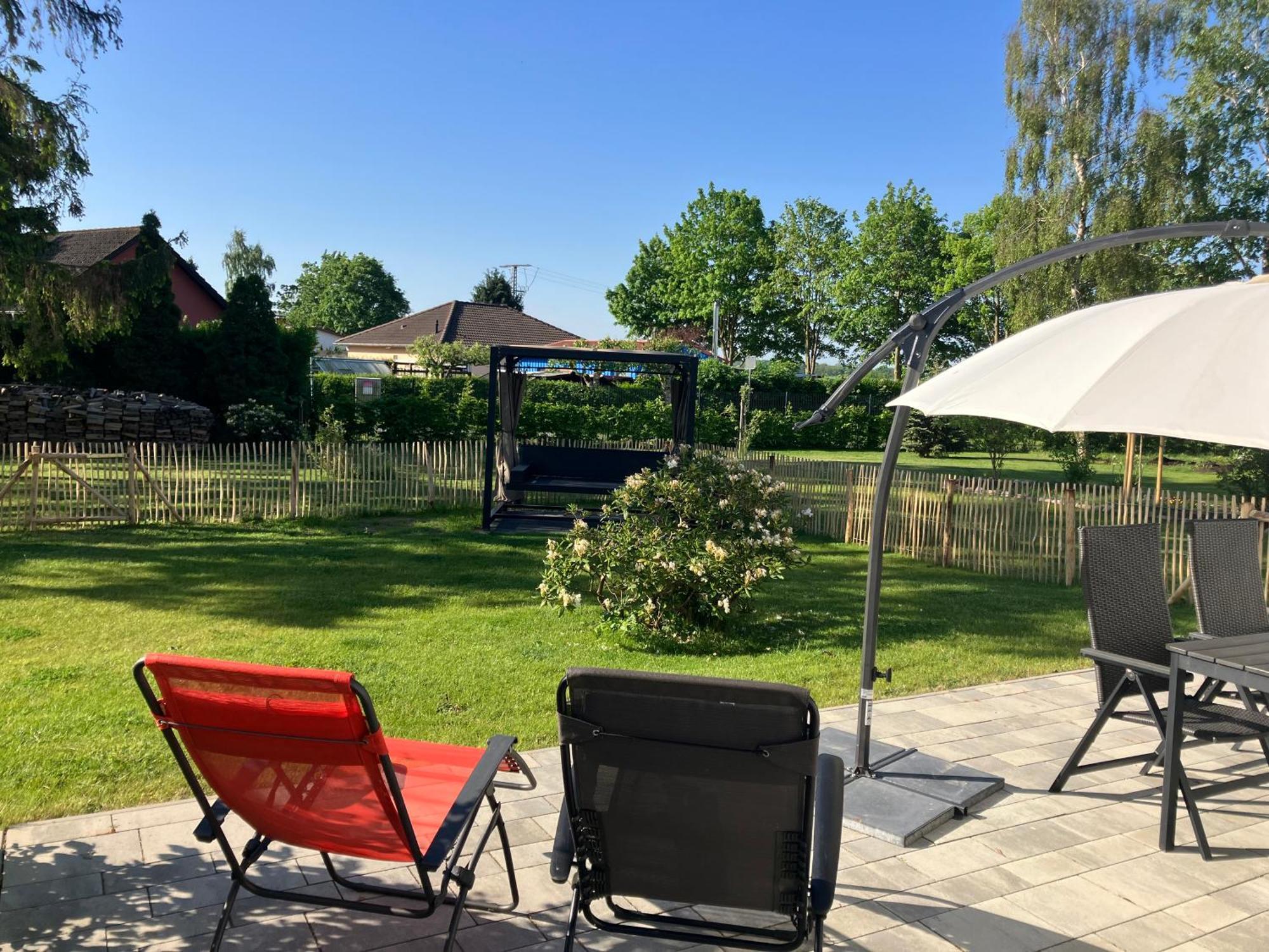 Grosse 4 Sterne Ferienwohnung Beim Boddenstrand Sundhagen-Niederhof Bagian luar foto