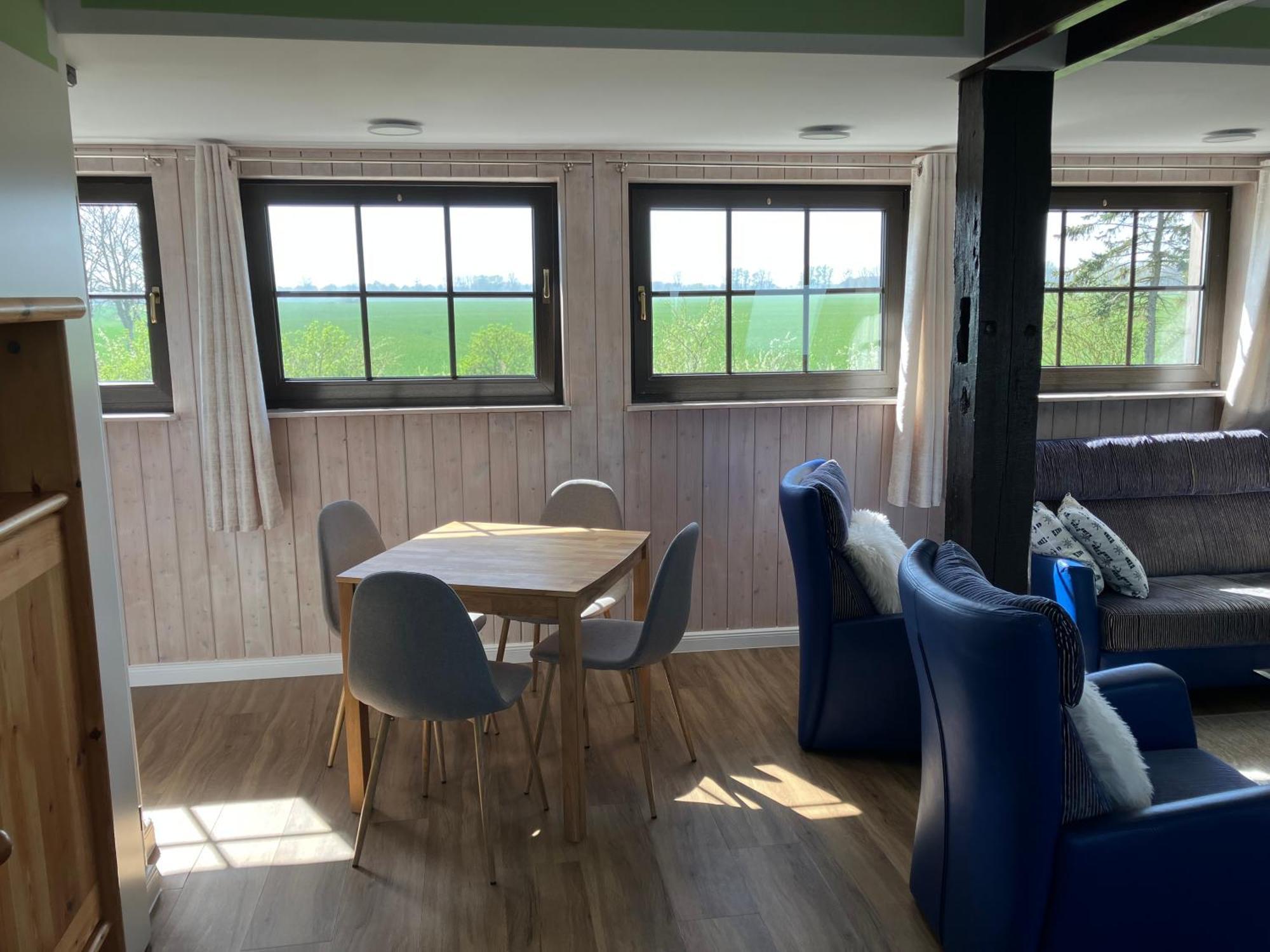 Grosse 4 Sterne Ferienwohnung Beim Boddenstrand Sundhagen-Niederhof Bagian luar foto