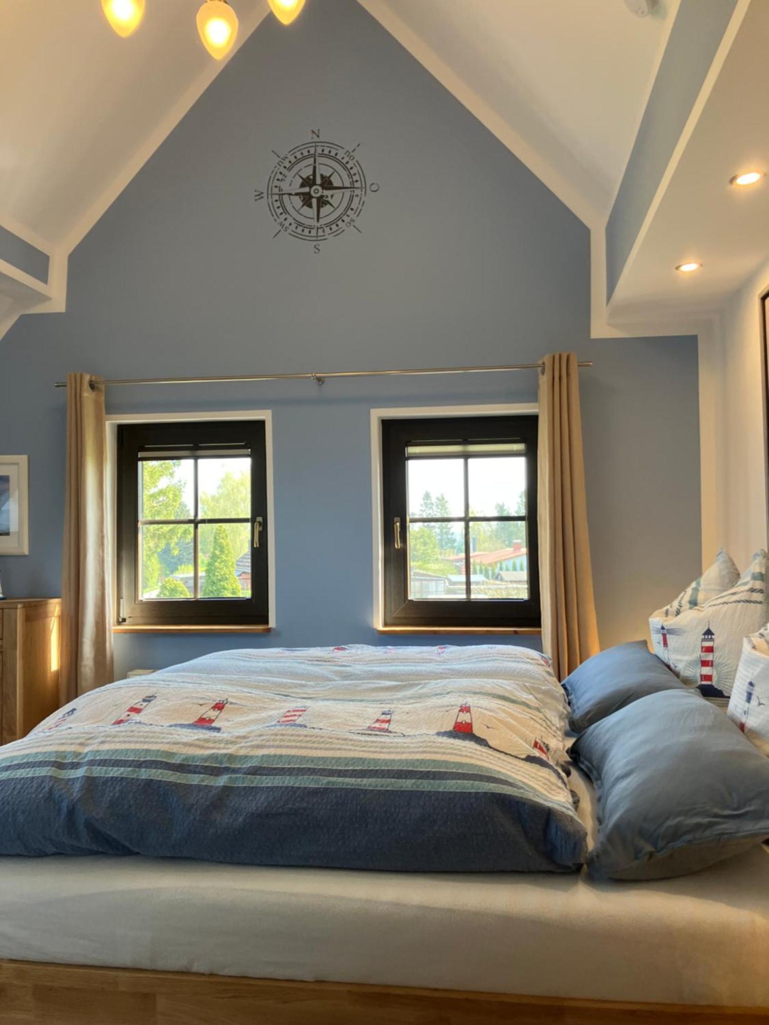 Grosse 4 Sterne Ferienwohnung Beim Boddenstrand Sundhagen-Niederhof Bagian luar foto