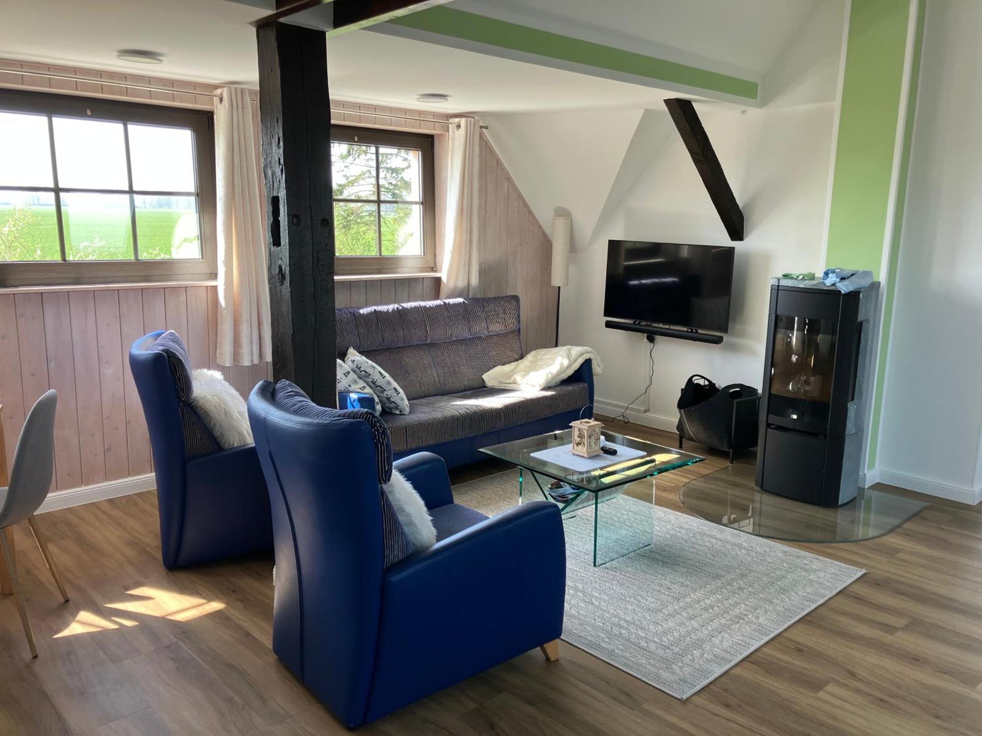 Grosse 4 Sterne Ferienwohnung Beim Boddenstrand Sundhagen-Niederhof Bagian luar foto
